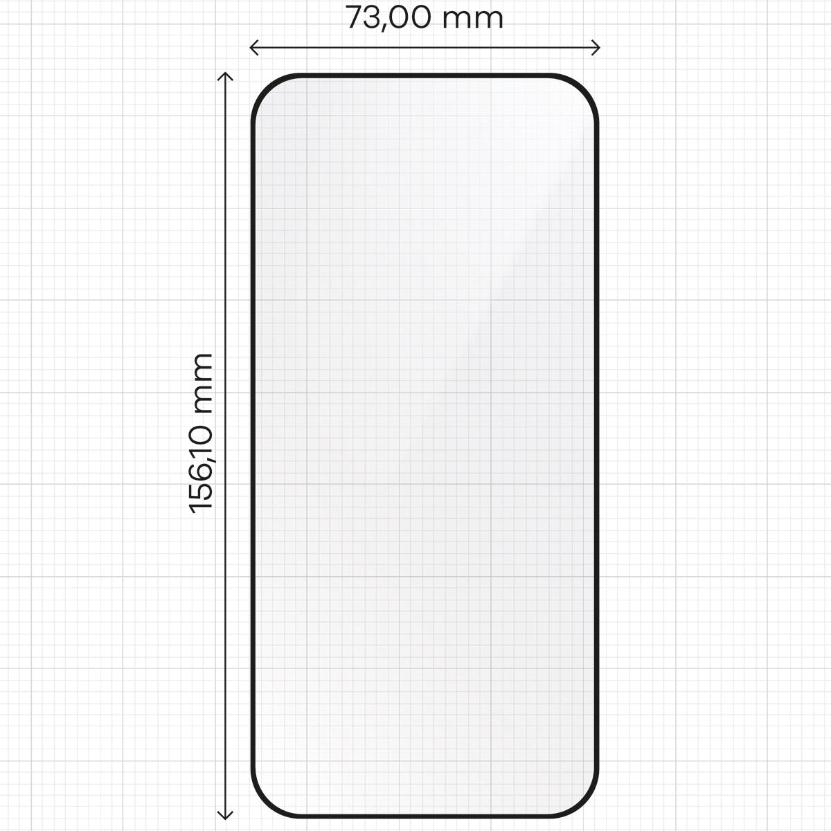 Tempered glass for iPhone 15 Pro Max, Bizon, fast with applicator, 2 pieces Packaging status original