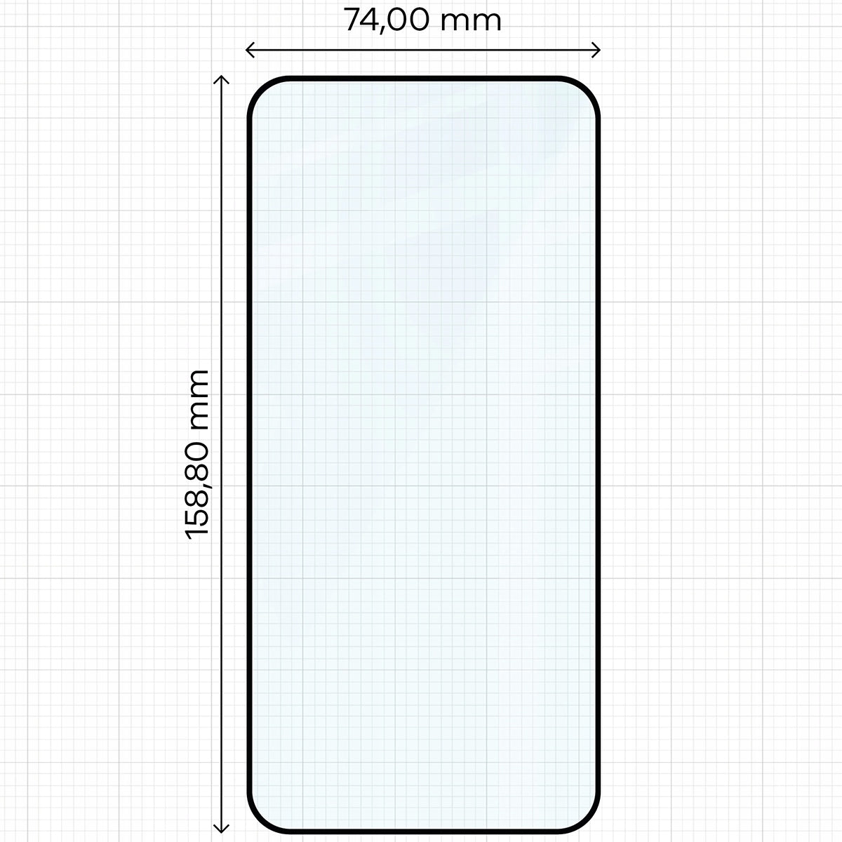 Tempered glass with frame Bizon for Redmi Note 15 Pro 5G, glass 2 pcs Packaging status original