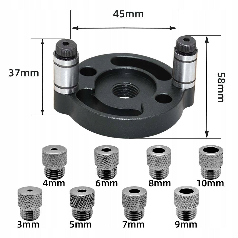 Template Handle Guide Drill Bit Right Angle Self-Centering Tip on Brand no brand
