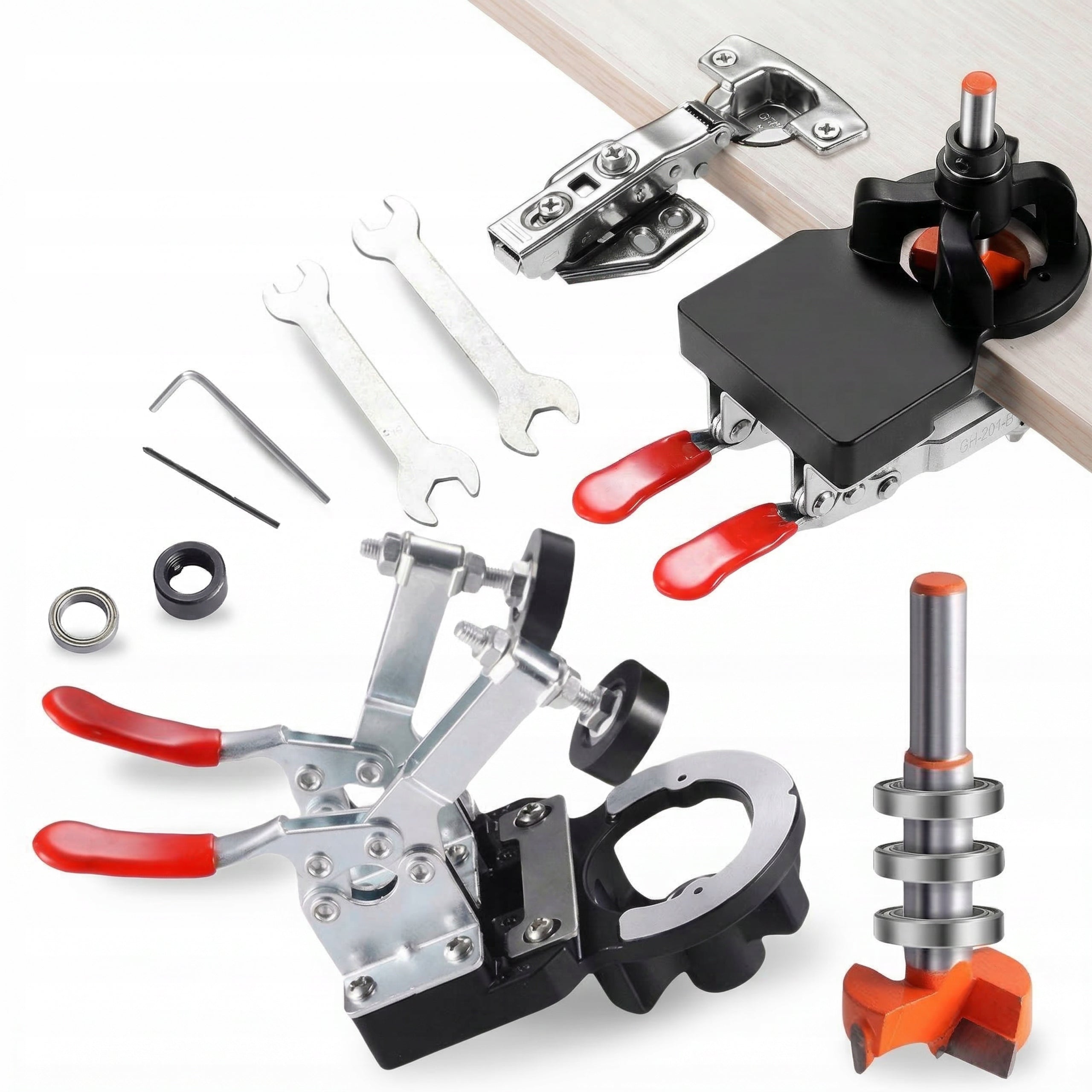 Template for Drilling Holes for Hinge 35 Hinge Marker Cutter for Cans Manufacturer code DOSMO