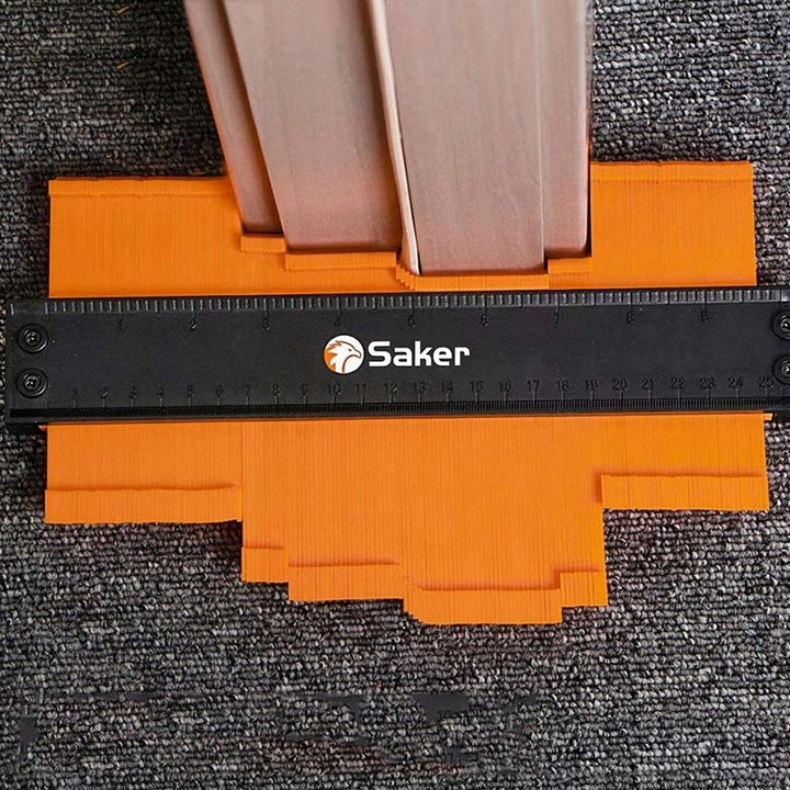 Template for contours shape template SAKER 12cm - precision work Brand Saker