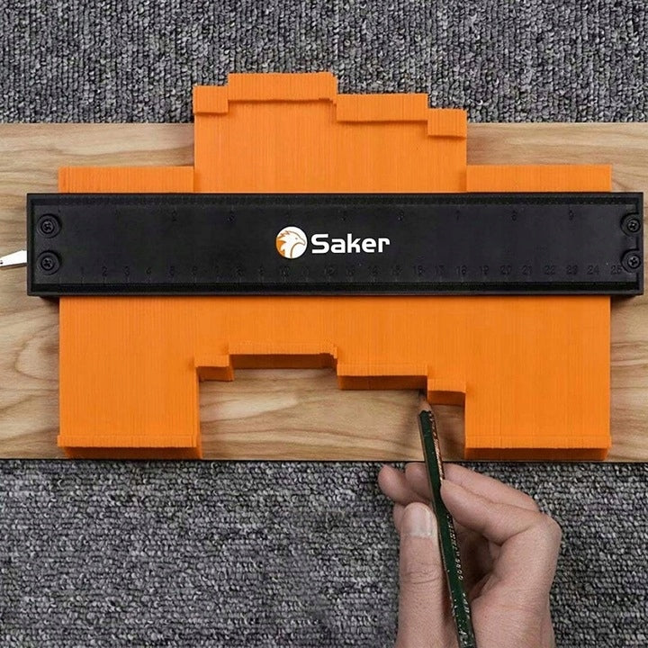 Template for contours shape template SAKER 12cm - precision work Material synthetic material
