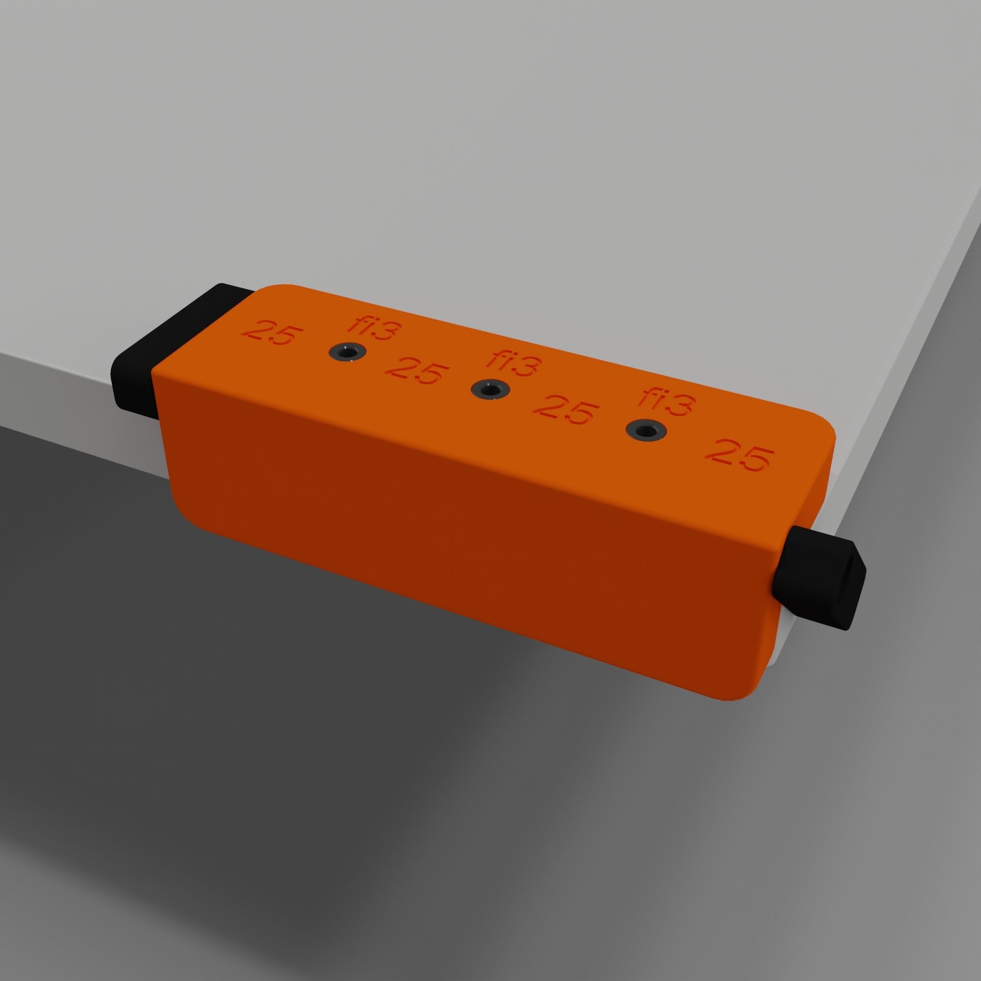 Template for drilling holes for self-drilling screws assy matrix fi3 mm Manufacturer code 3DEK
