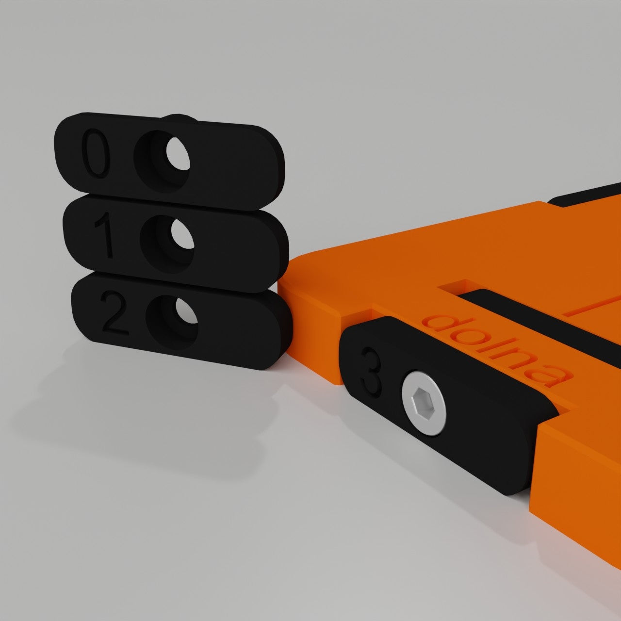 Template for mounting drawer fronts blum legrabox furniture to size universal Material synthetic material
