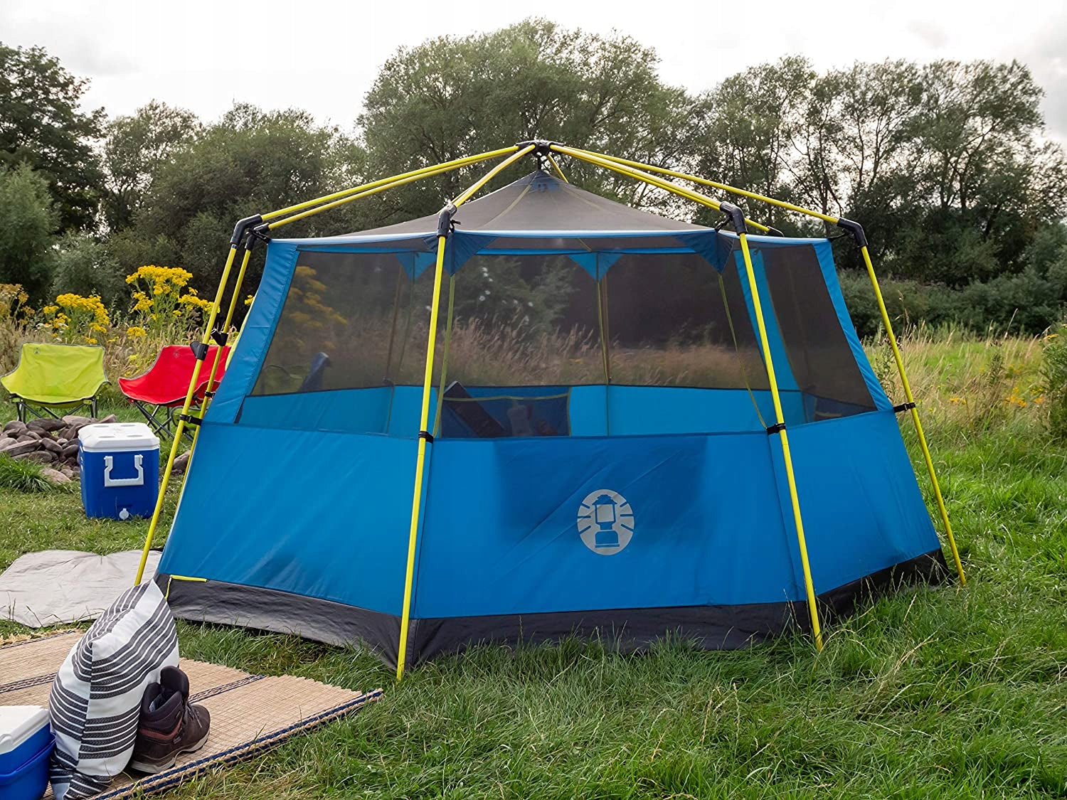 Tent 3 people COLEMAN unisex octago waterproof Brand Coleman