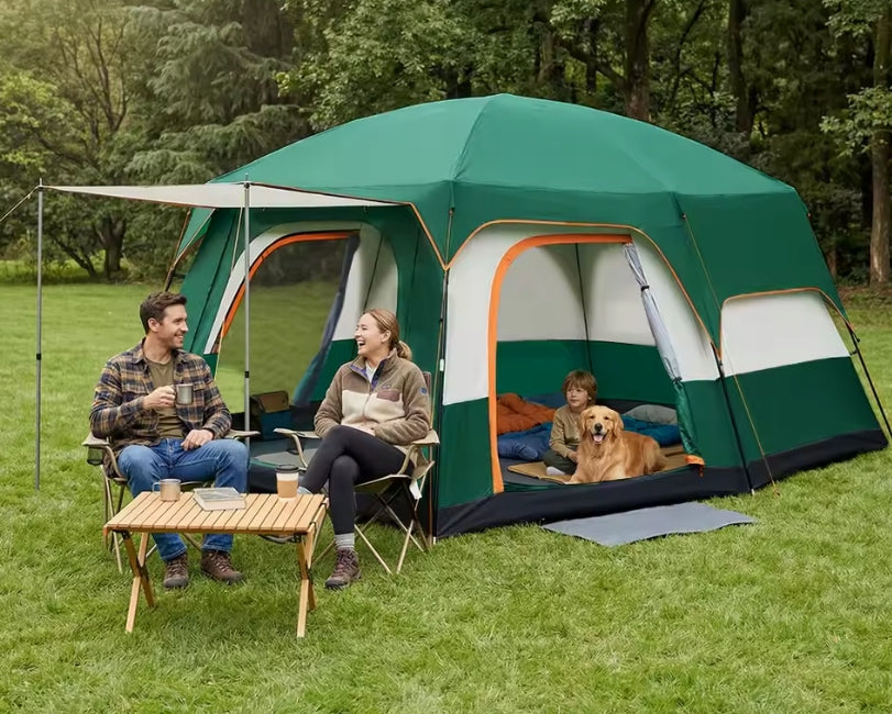 Tent 4 Person High Camping Large Family Two Room Vestibule Manufacturer code Namiot 4 Osobowy Wysoki Kempingowy Duży