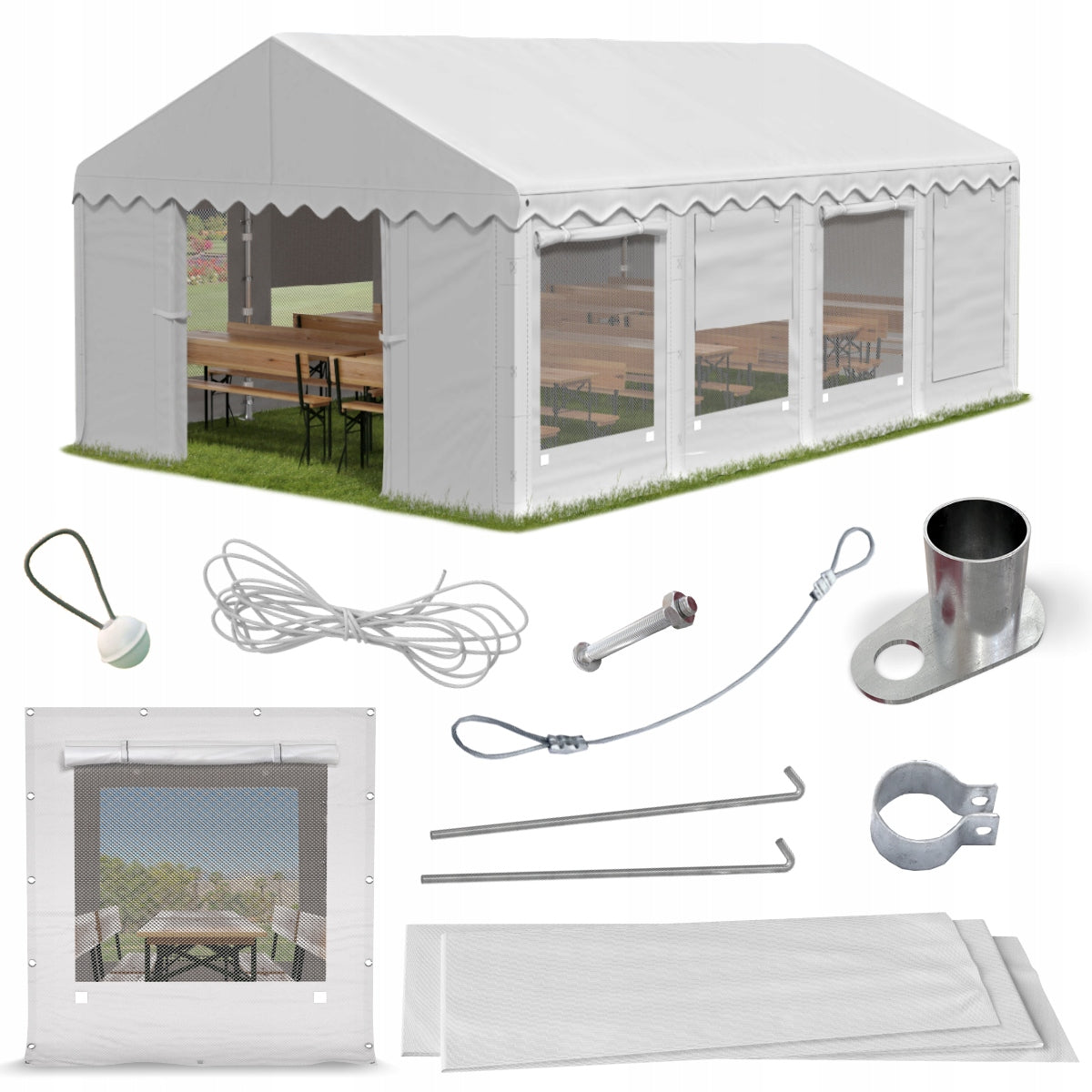 Tent 5x8 Party Warehouse DAS 240 S