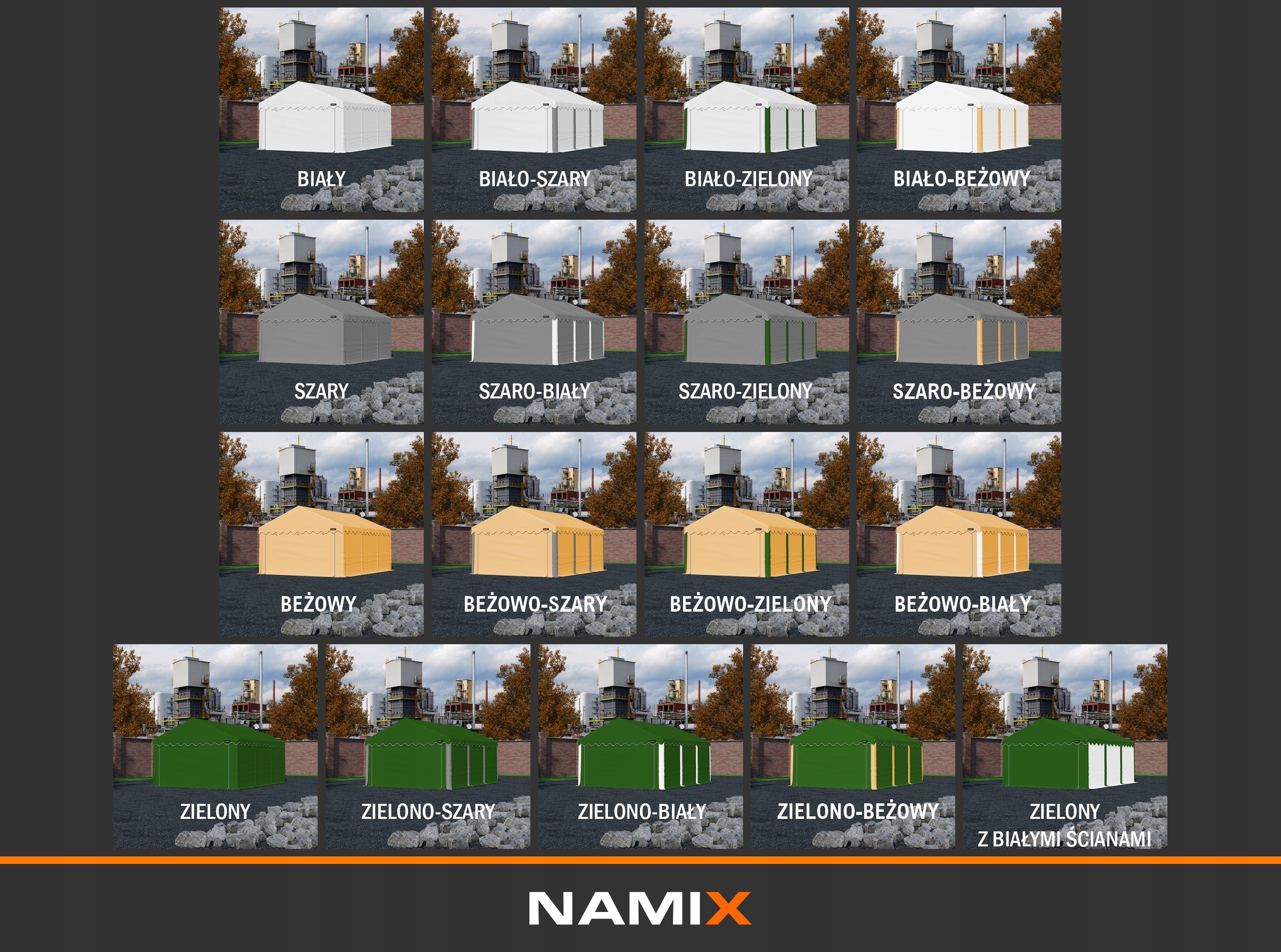 Tent BASIC 6x8 storage DIFFERENT COLORS + SIDE WALLS FREEBIE Type tent