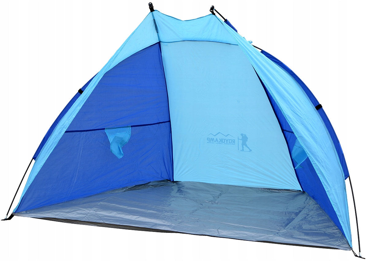 Tent Beach Cover Sun 200X120X120Cm blue