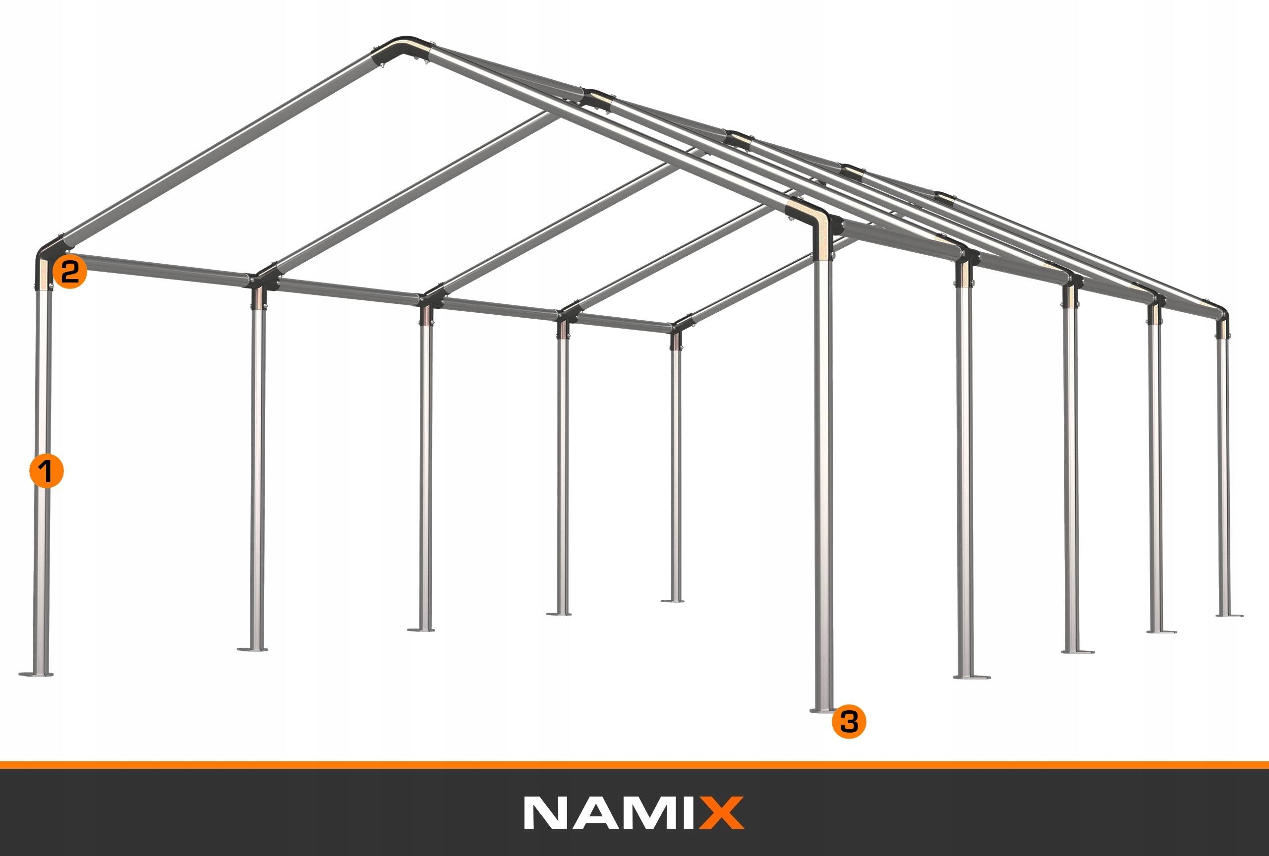 Tent COMFORT 5x8 storage VARIOUS COLORS Manufacturer code namiot_comfort_5x8