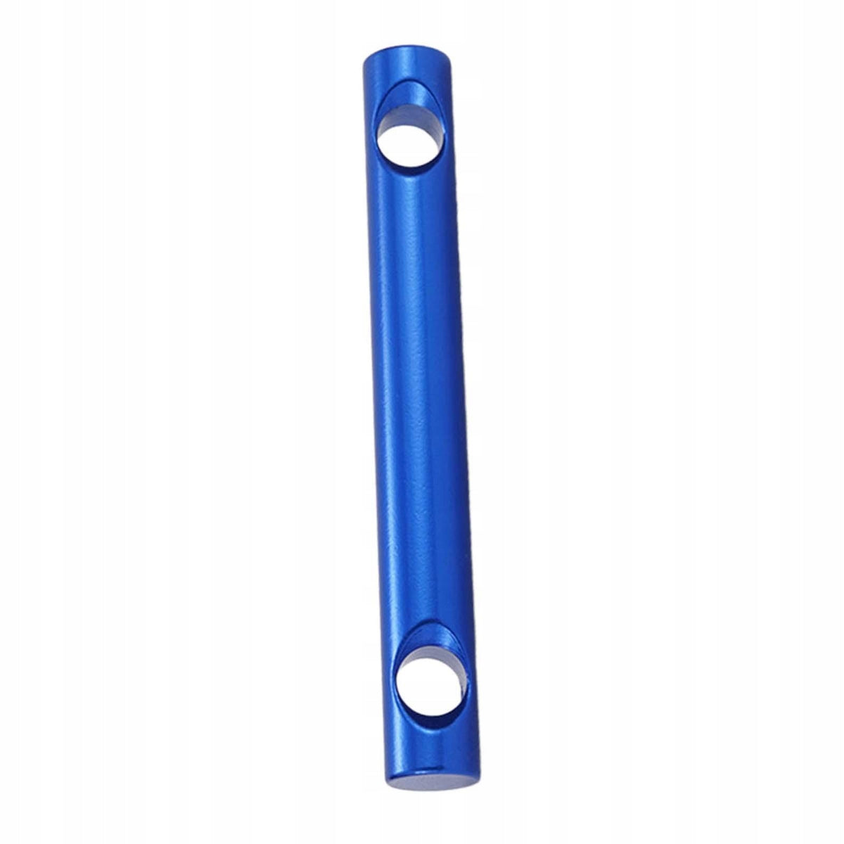 Tent Cord Tightener Fixed Buckle 2 Hole Rope Fastener Double Eye Tent Blue