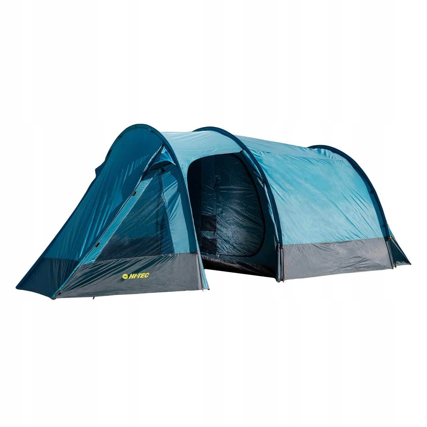 Tent HI-TEC Tunnel 5-person Blue Waterproof Vestibule Waterproof Manufacturer code 5902786358250