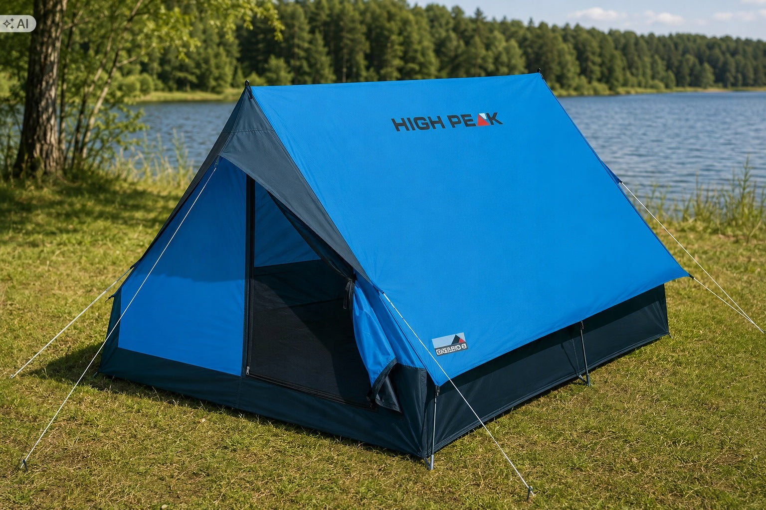 Tent High Peak Minipack 2 blue 10155