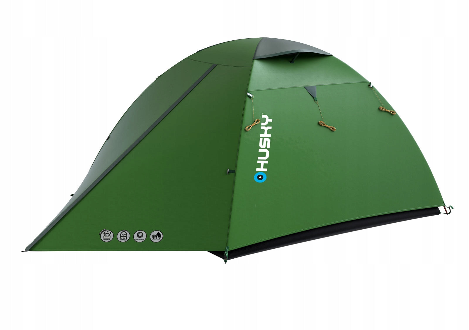 Tent Husky BEAST 3 persons - green Color green
