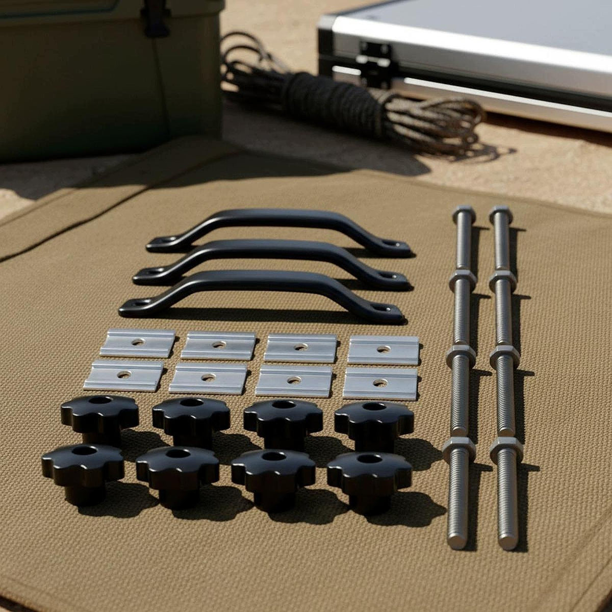 Tent Mounting Hardware Kit Portable Repair Parts Supplies High Performance