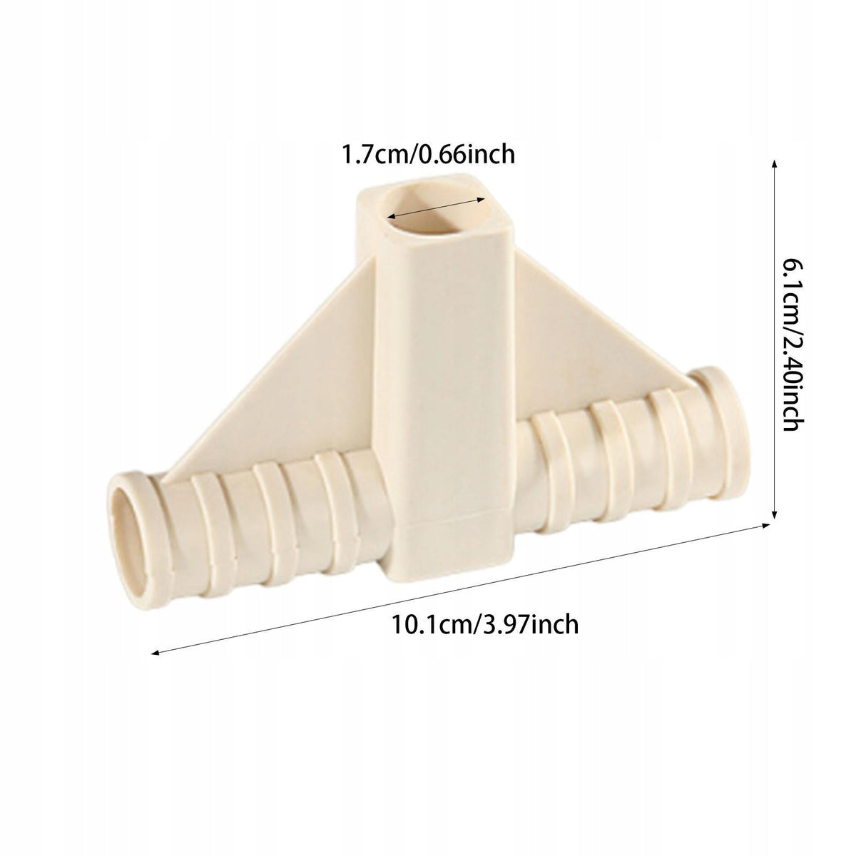 Tent Pole Connectors Gazebo Portable Accessory Easy 10.1cmx6.1cm Packaging status original