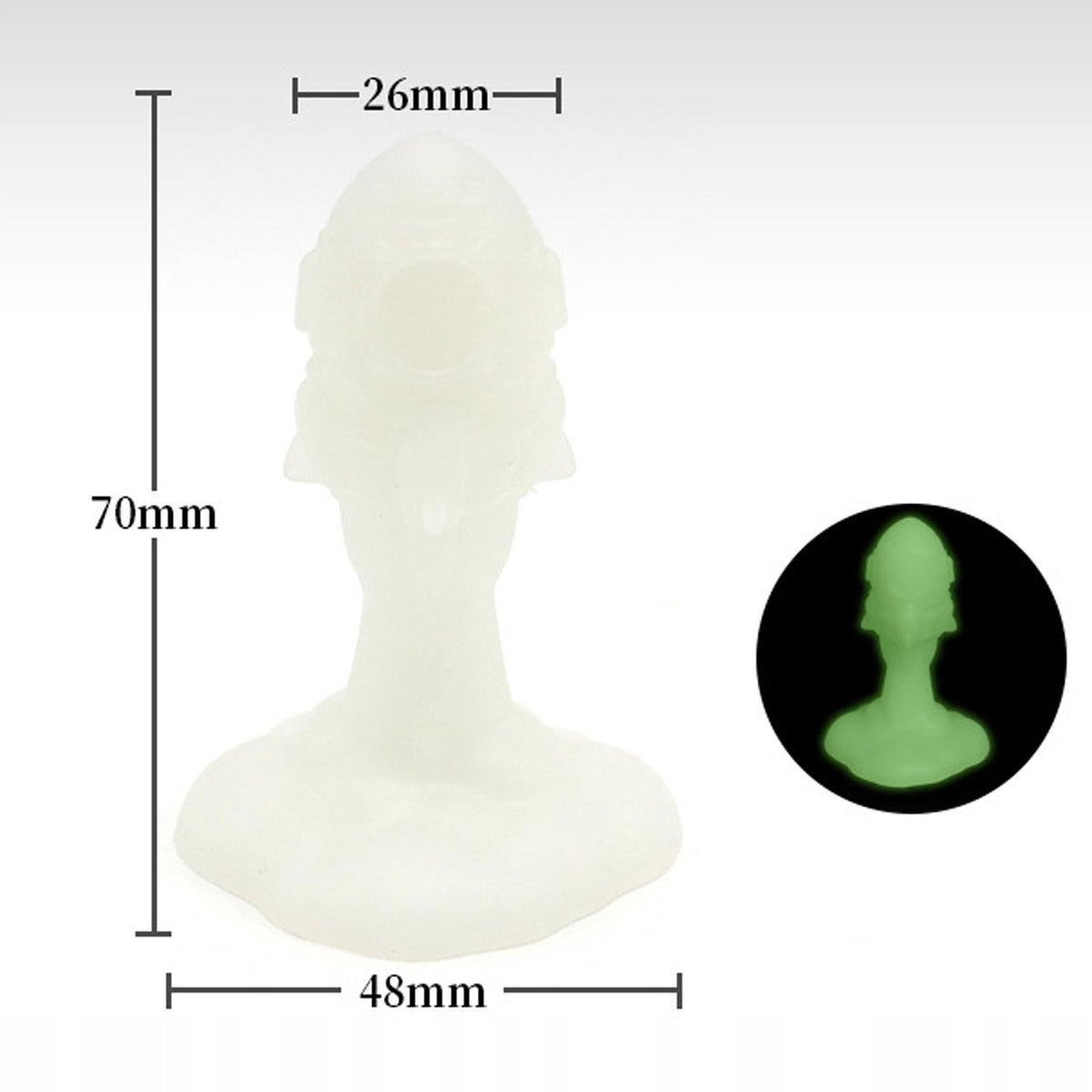 Tent Pole Lightning Protection Cap Camping Canopy Guard Luminous White Manufacturer code 06166054075