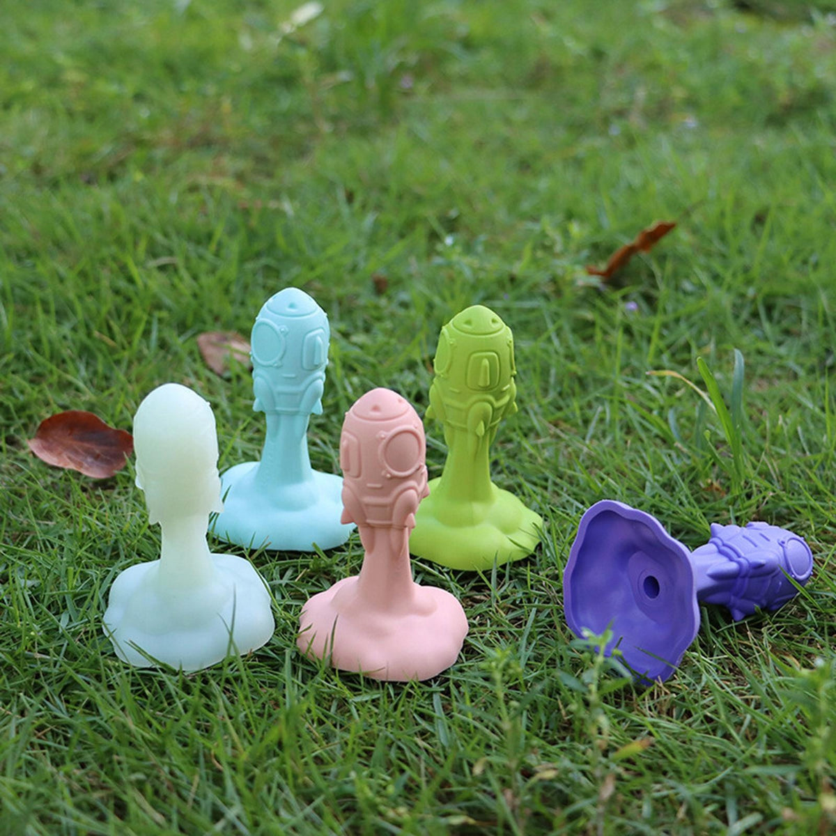 Tent Pole Lightning Protection Cap Protective for Fishing Hiking Green Packaging status original