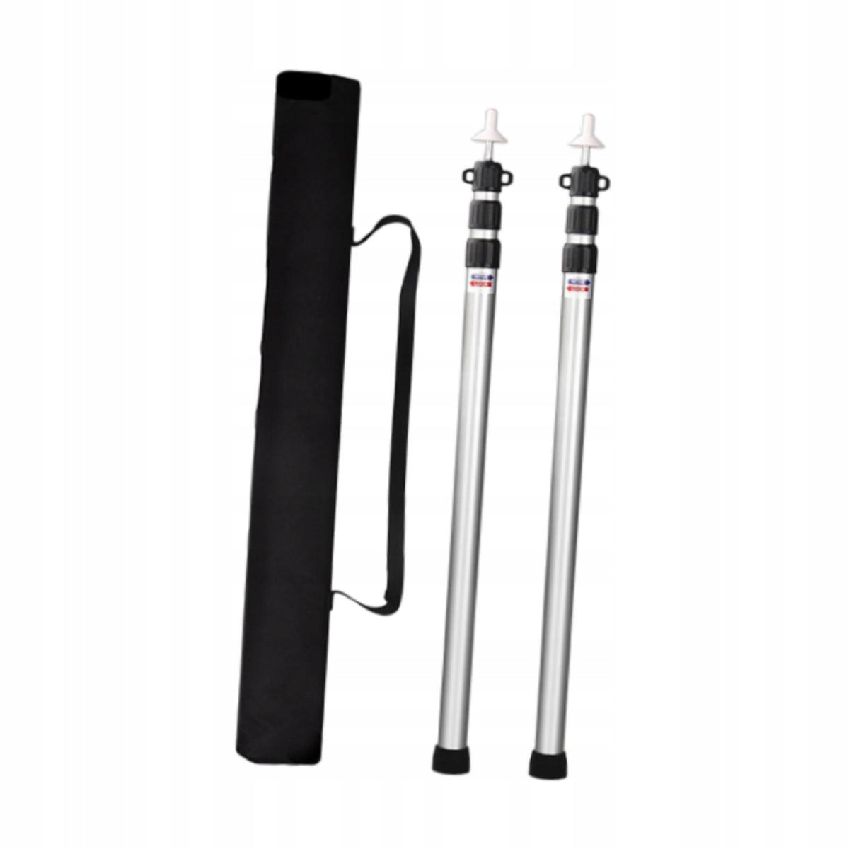 Tent Poles for Tarp Awning Poles Heavy Duty Replacement Tent Rods silver 3m