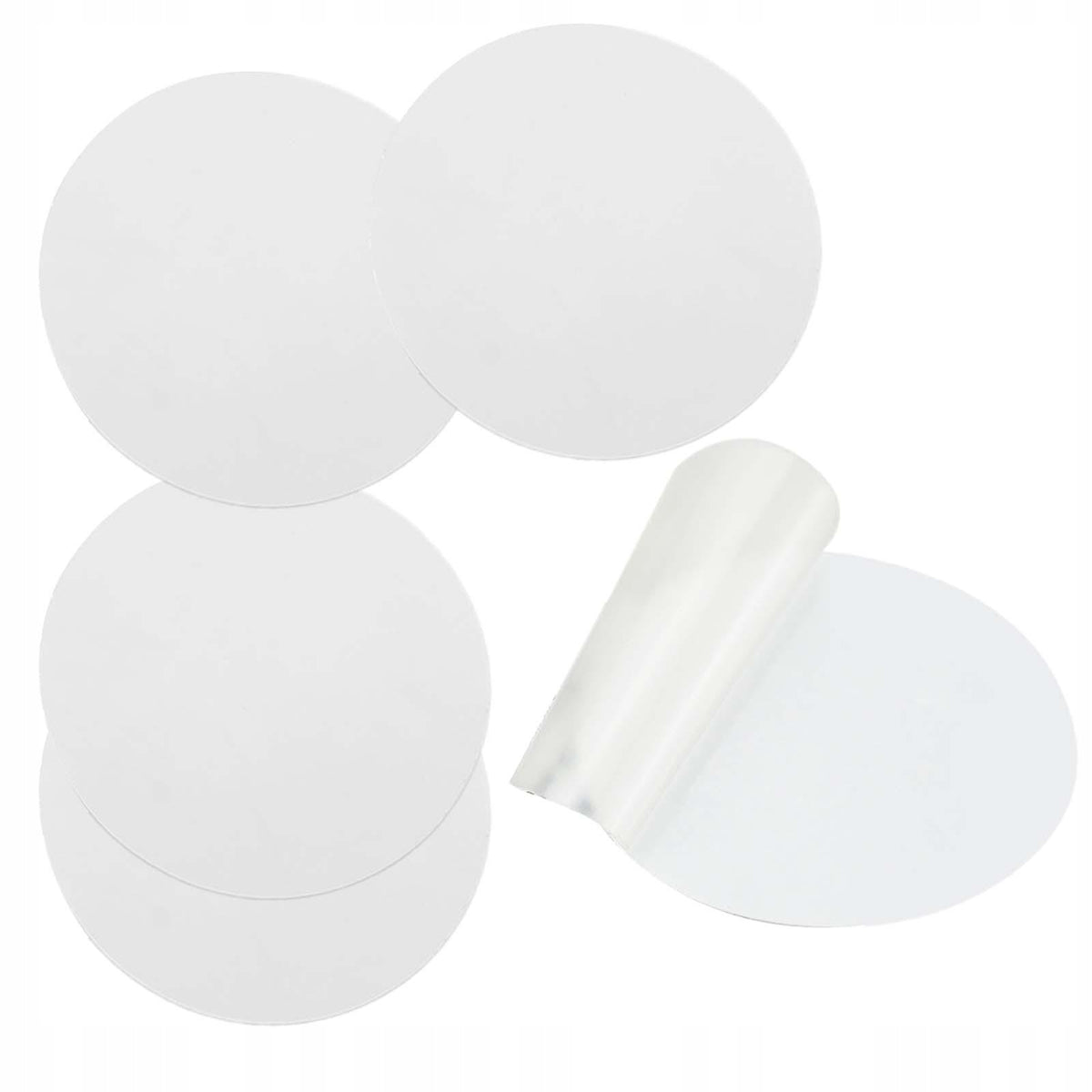 Tent Repair Patch Inflatable Repair Kit Transparent TPU Round Patch 5pcs