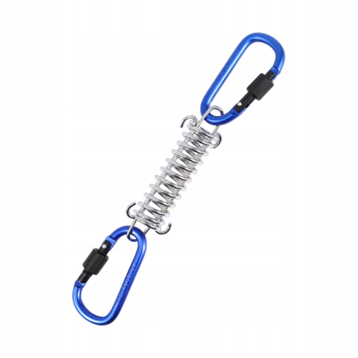 Tent Spring Buckle Heavy Duty Windproof Carabiner Clips Awning Fixed Blue