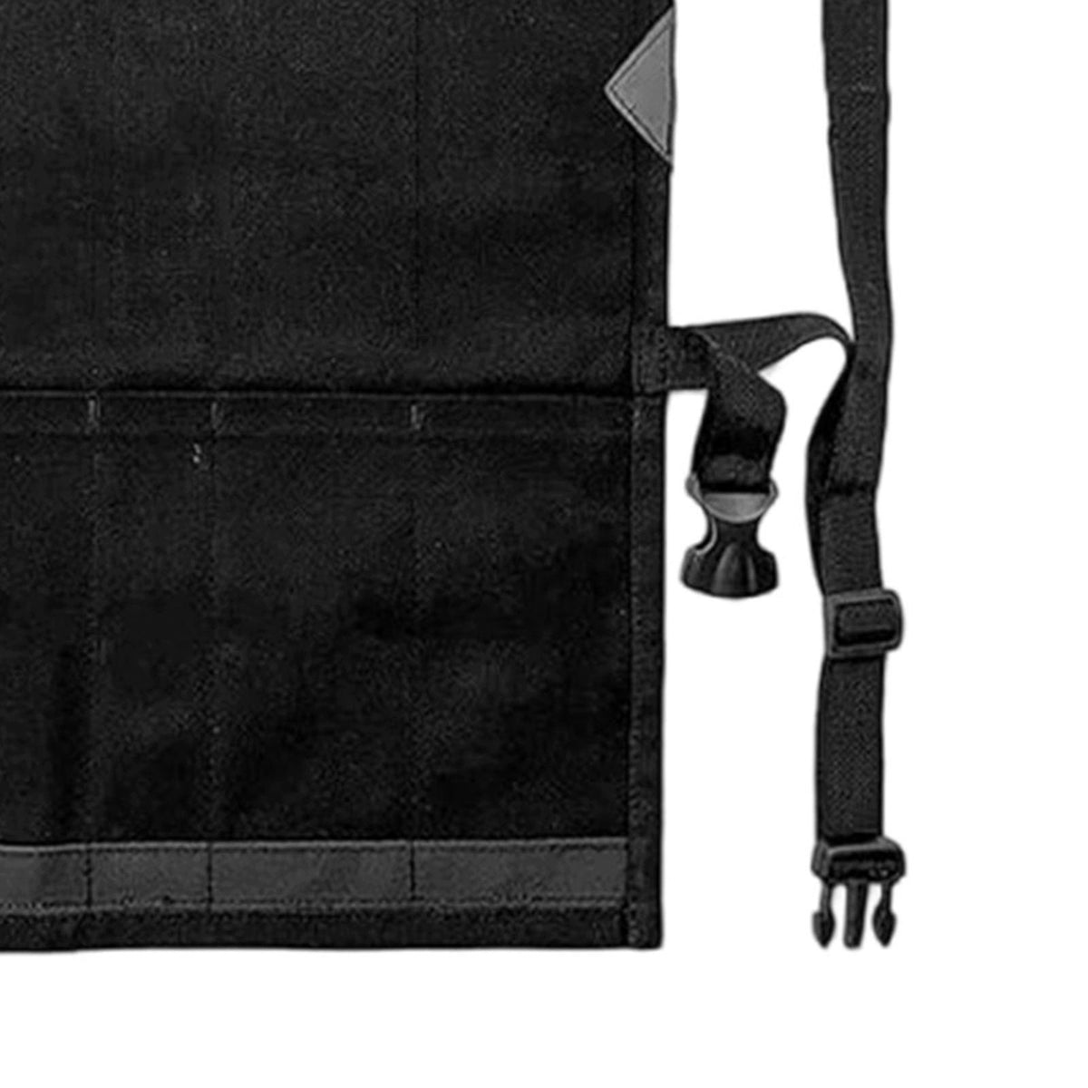 Tent Stakes Bag Large Capacity Multifunctional Roll Tool Pouch Ground Black Packaging status original