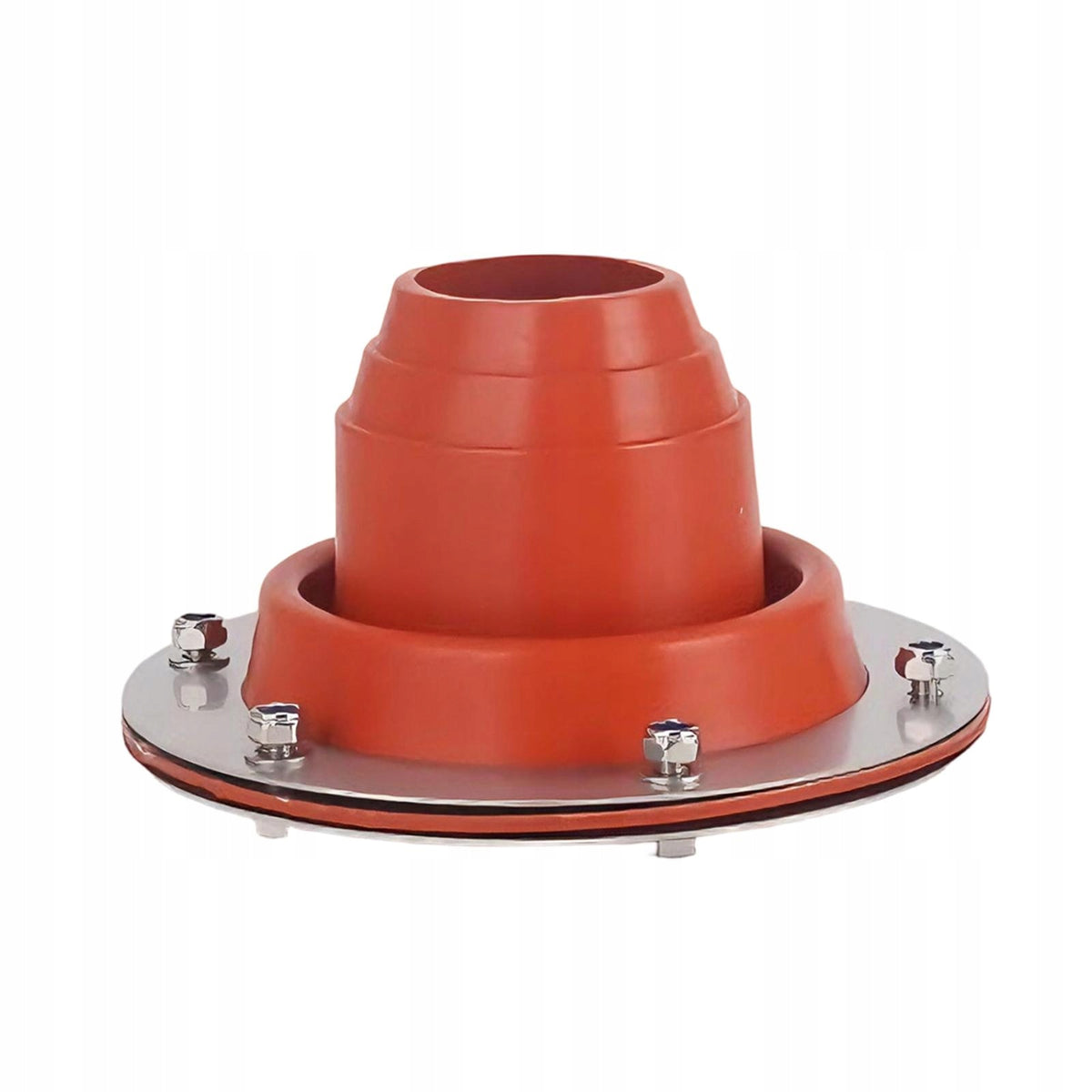 Tent Stove Jack Anti Scald Protection Ring Enhanced Secure Tube Vent orange
