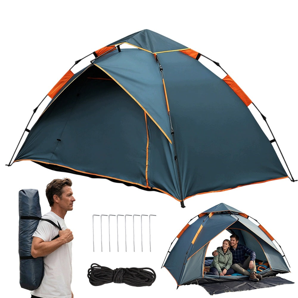 Tent Tarpaulin Tent Pop Up Protection Uv Instant Strong For 1-2 People