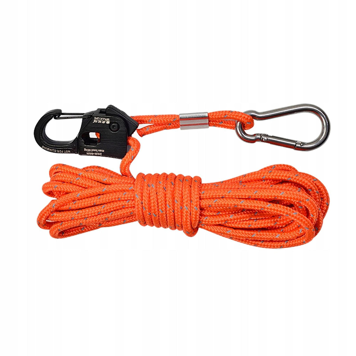 Tent Wind Rope Ratchet Adjustable Loose Self Locking Regulator Rope Orange