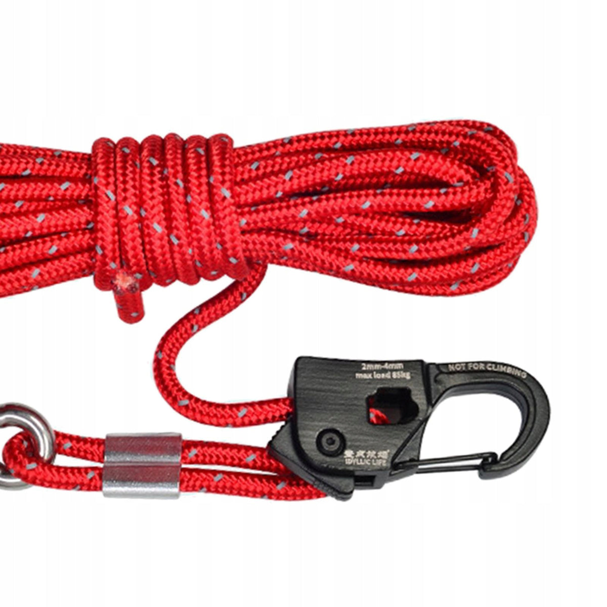 Tent Wind Rope Ratchet Adjustable Loose Self Locking Regulator Rope Red Manufacturer code 02266049338