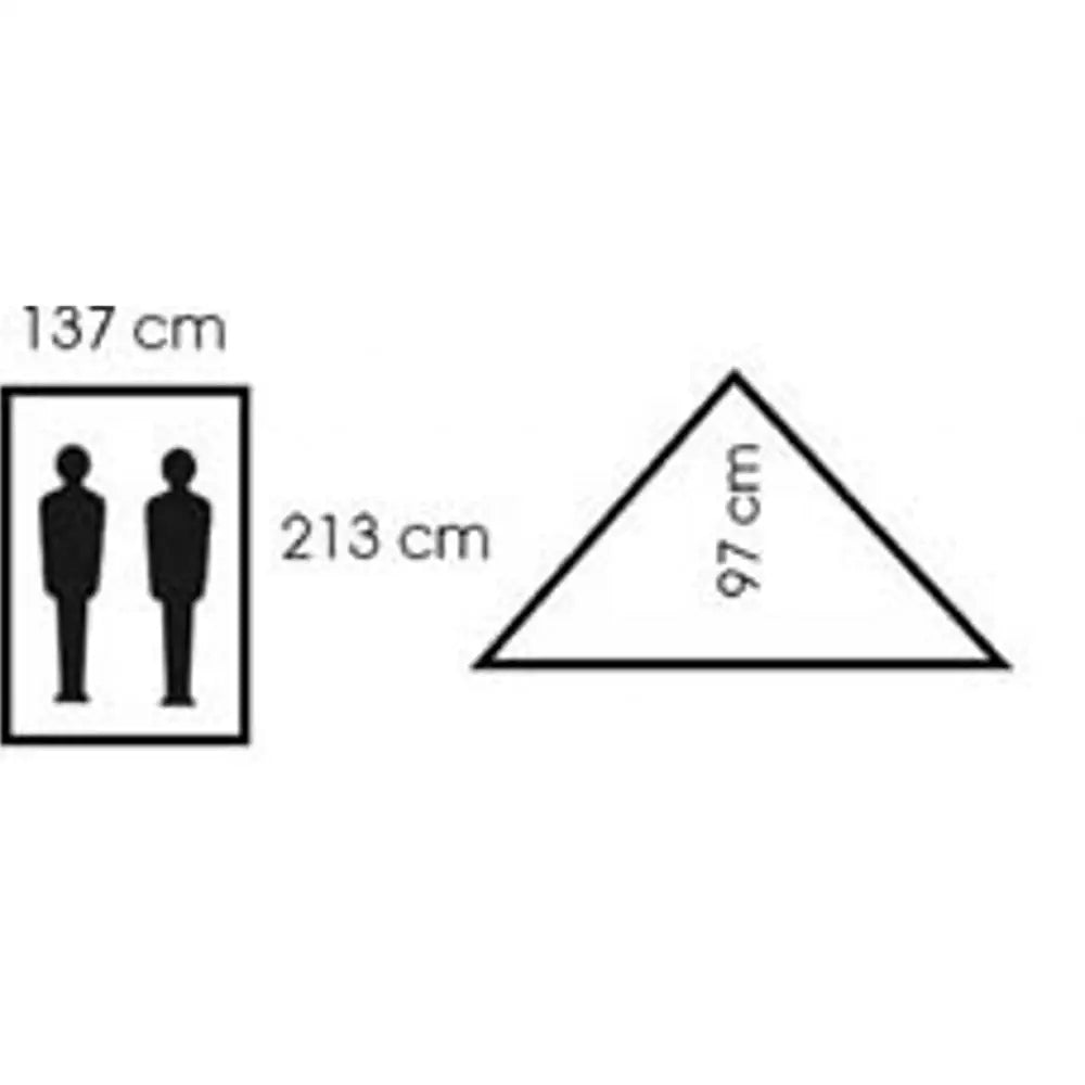 Tent for two people MFH green Manufacturer code 32123B