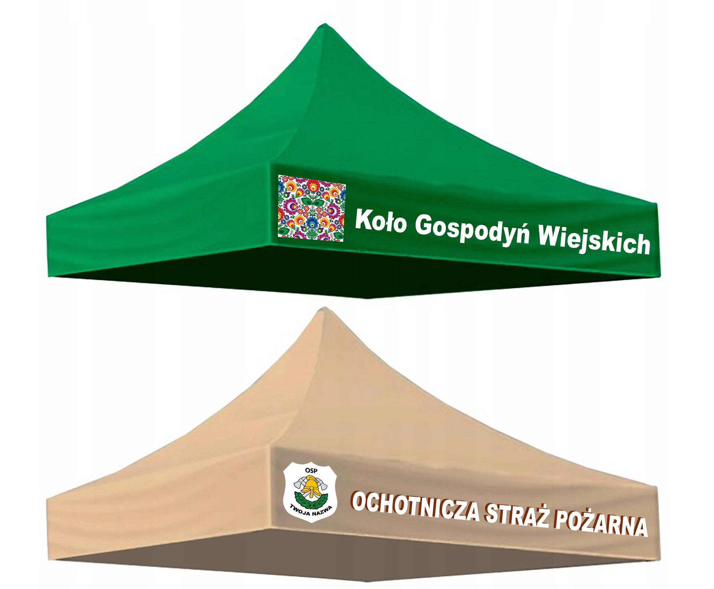 Tent with LOGO Express Garden 3x3 Pavilion with PRINT INSCRIPTION Manufacturer code Namiot ekpresowy z nadrukiem 3x3