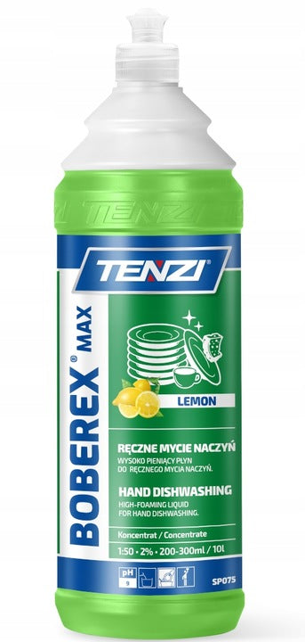 Tenzi BOBEREX MAX Lemon dishwashing liquid 1L