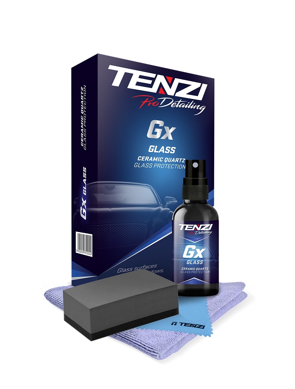 Tenzi PRODetailing Gx Glass Set 50ML * invisible wiper *