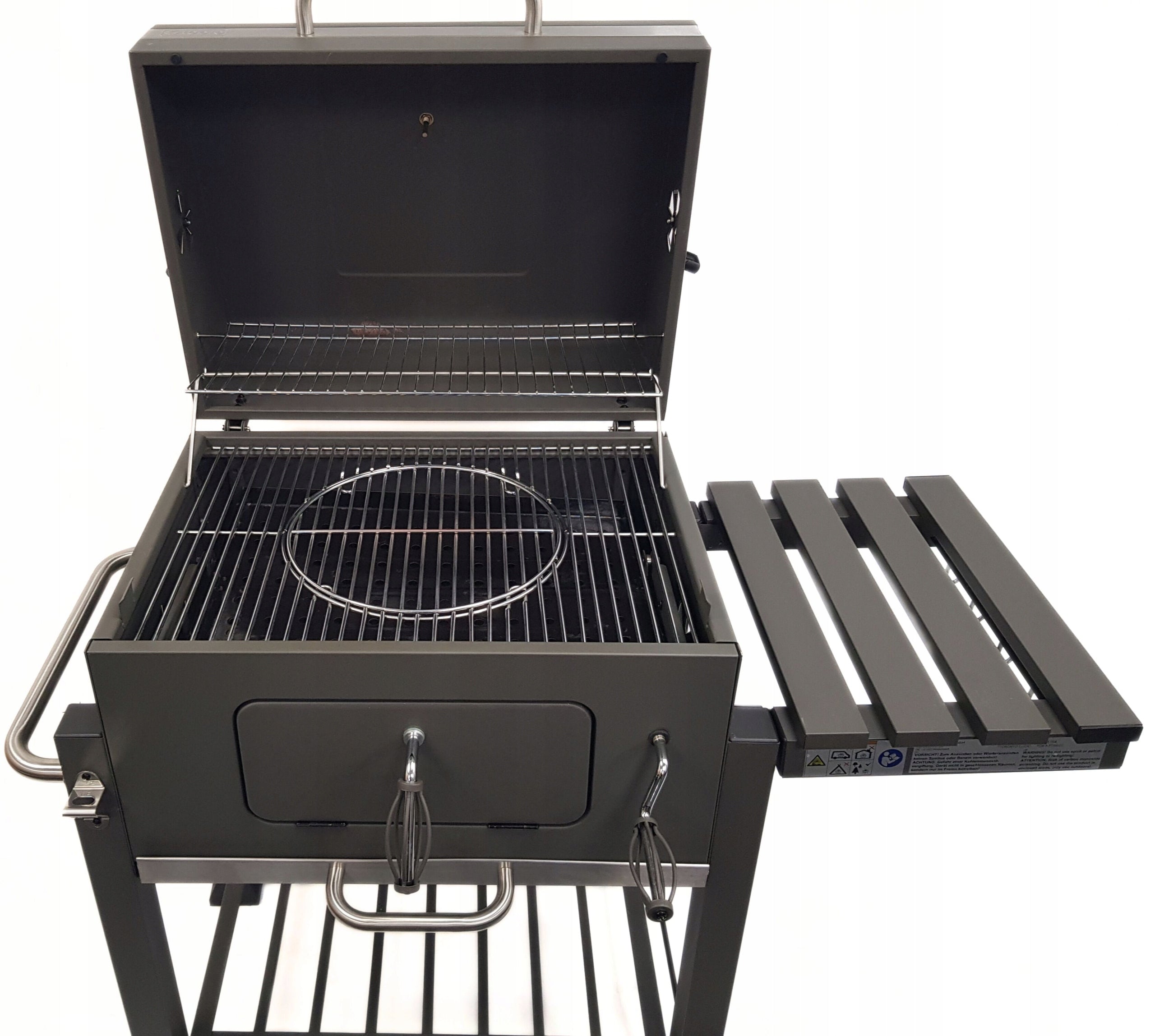 Tepro Toronto Click Charcoal Grill Wheels Cover Anthracite Steel 115x107cm Packaging status original