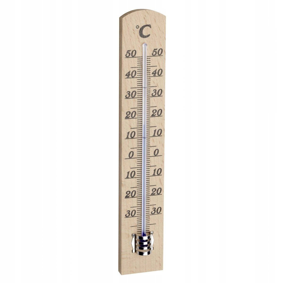 Analoges Innenthermometer aus Buche TFA 12.1003.05 