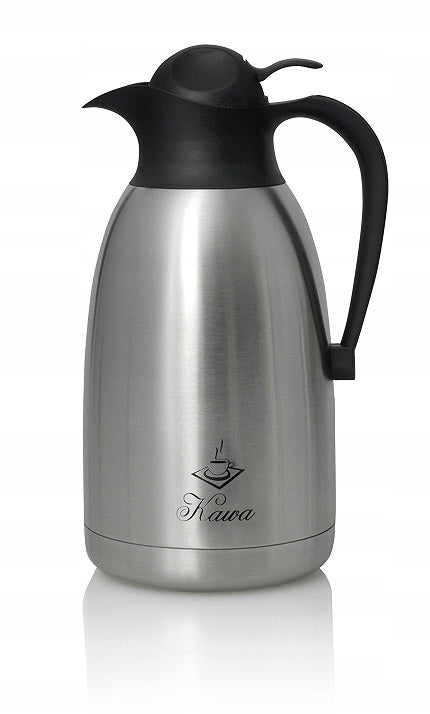 Termosas-ąsotis Promis TMH-15B Kawa, 1.5 l, sidabrinės spalvos