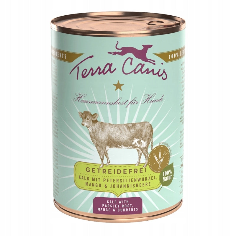 Terra Canis - Veal with parsley root, mango 400g