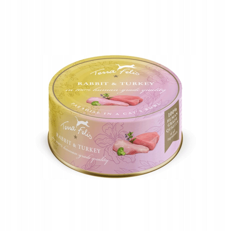 Terra Felis - Rabbit with Turkey 80g