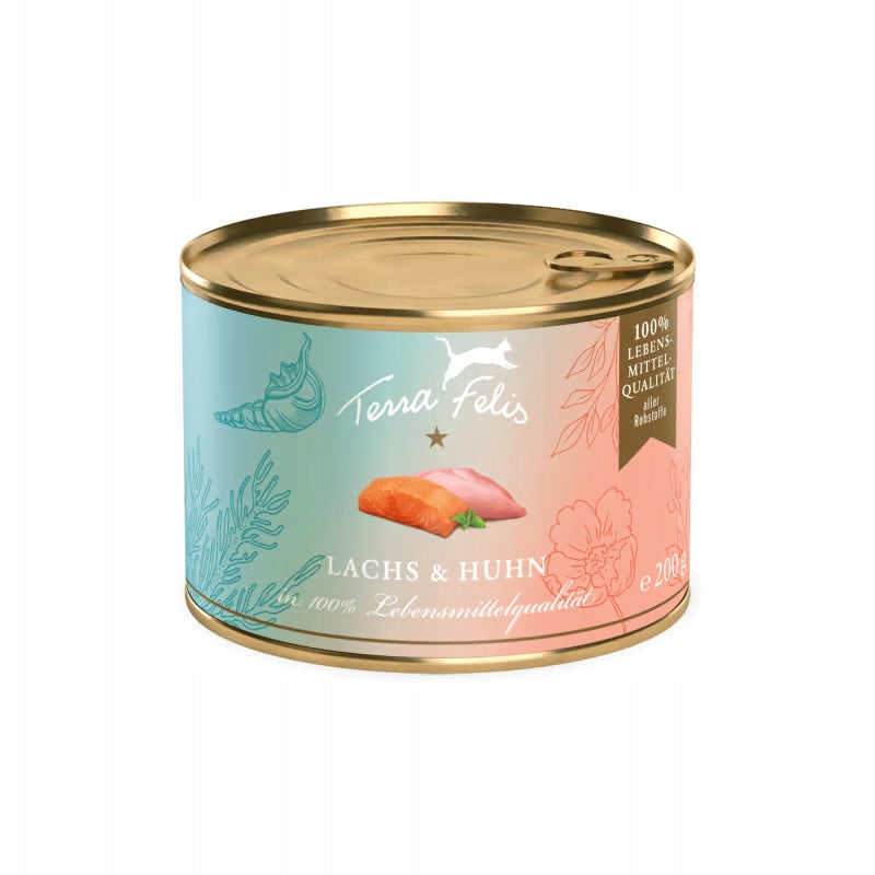 Terra Felis - Salmon with Chicken 200g