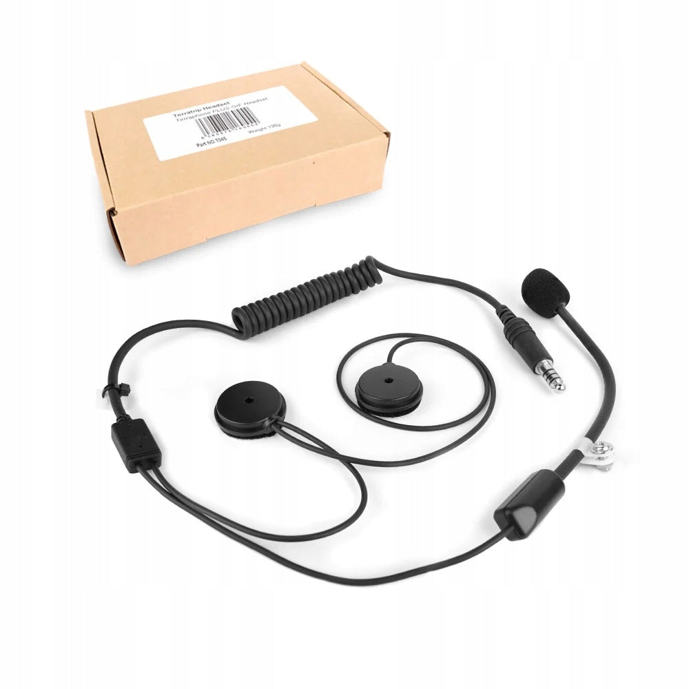 Terratrip Professional Plus intercom headphones for PELTOR open helmet Manufacturer's catalog number T045E