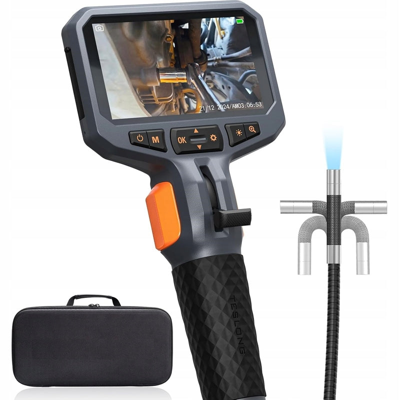 Teslong TD450S IPS 4,5" endoscope, 8,5 mm probe, 1,55 m cable