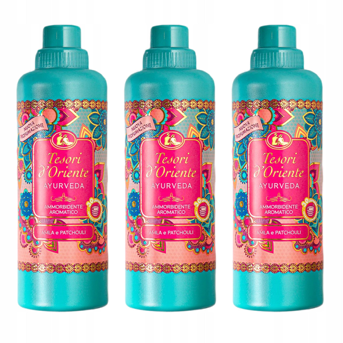 Tesori d'Oriente 3x Ayurveda Rinse Liquid Set