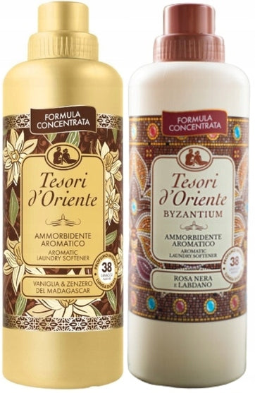 Tesori d'Oriente Set of 2x Beautiful Italian Softener 760 ml - VB