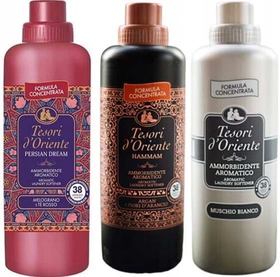 Tesori d'Oriente Set of 3 Italian Softeners 760 ml - PHM
