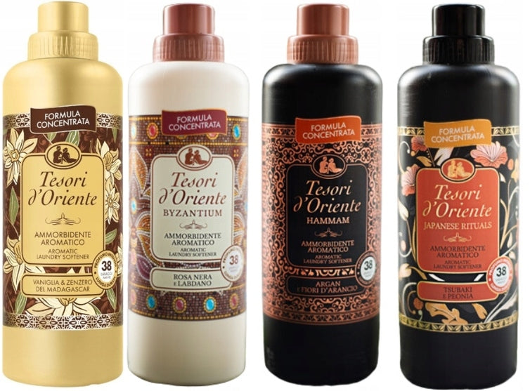 Tesori d'Oriente Set of 4 beautiful softener 760 ml - VBHJ