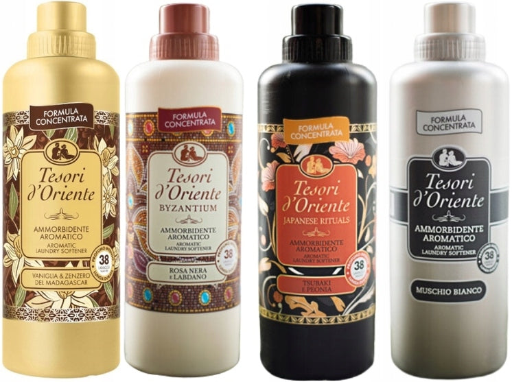 Tesori d'Oriente Set of 4 beautiful softener 760 ml - VBJM