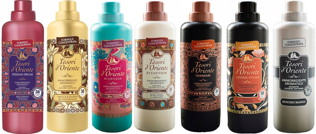 Tesori d'Oriente Set of 7x Italian softener 760 ml - PVABHJM