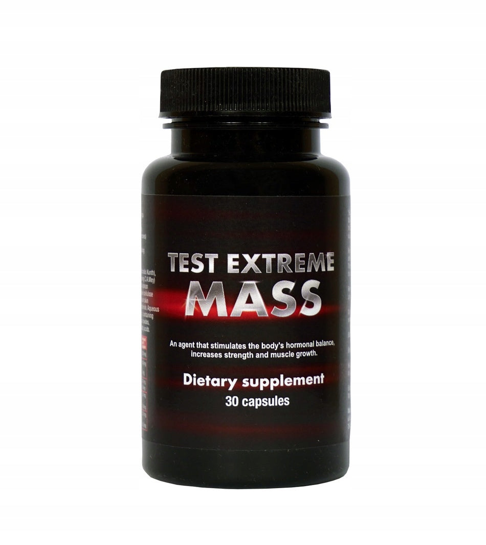 Test Mass Extreme Strong Mass Strength Testosterone Beta Sitosterol Maca