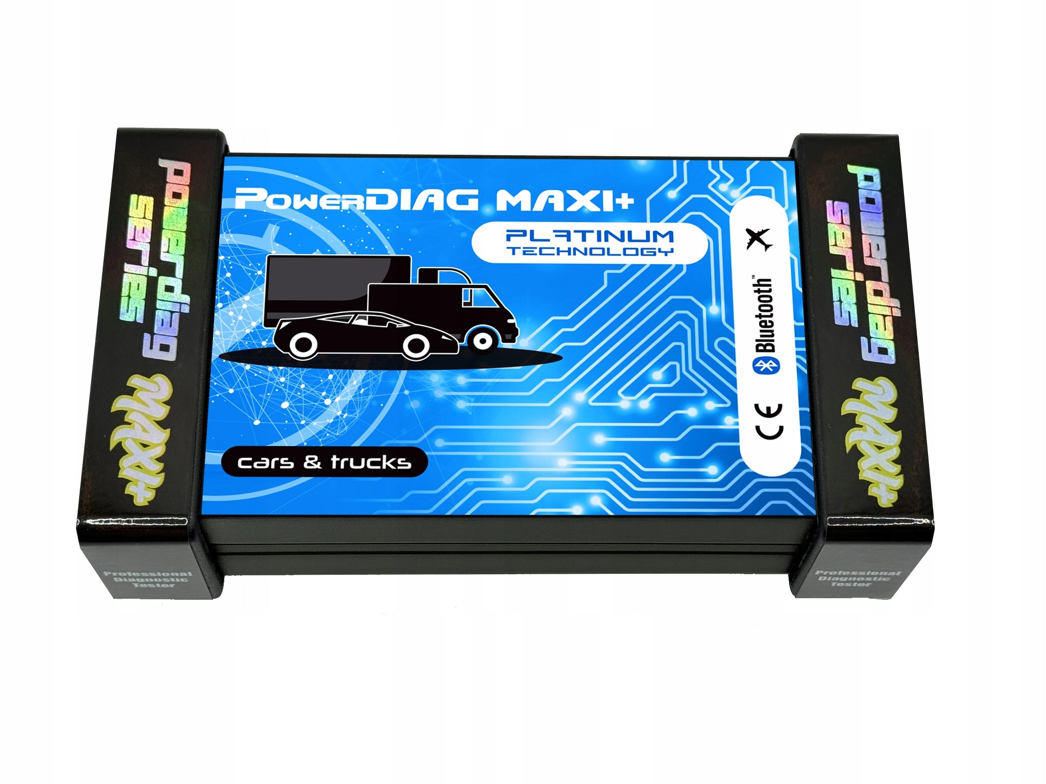 Tester Interface Diagnostic Scanner OBD TRUCK DELIVERY Polish SET Brand POWERDIAG MAXI +
